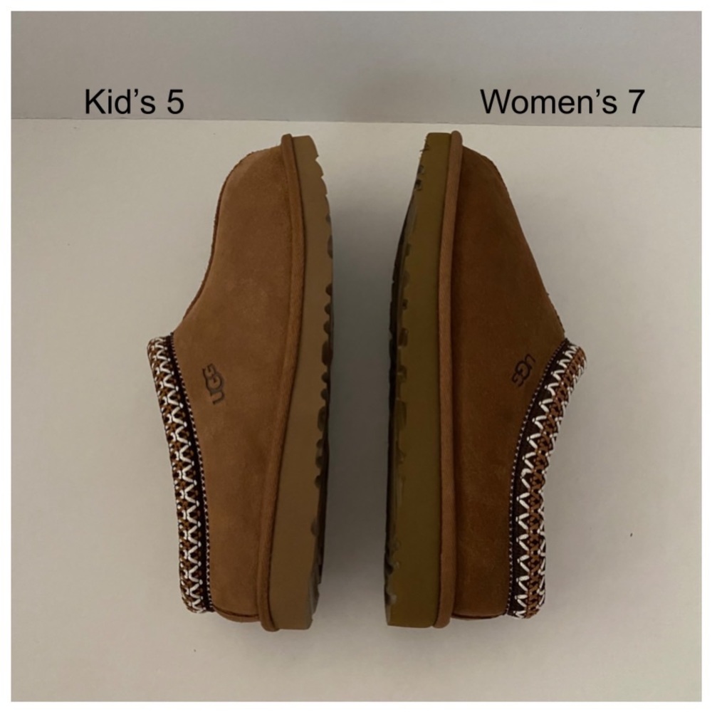 UGG Tasman Slippers Chestnut Kid’s 5 6 = Women’s 7 8 - Picture 10 of 16